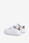 Dziecięce Buty Sportowe Leopard Białe Lanvi