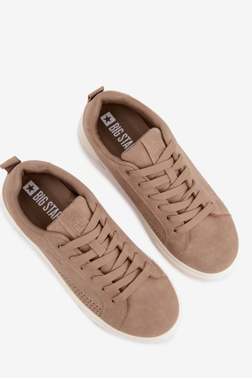 Sneakersy Męskie Big Star UU174322 Beżowe