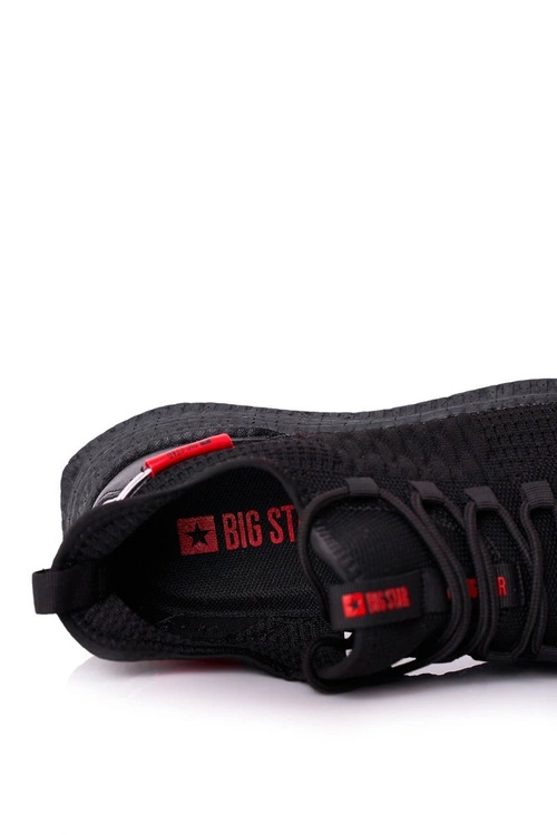Męskie Sportowe Buty Big Star HH174273 Czarne