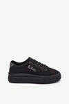Trampki Na Platformie Lee Cooper LCJ-26-44-4560 Czarne