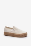 Damskie Trampki Slip-On Z Plecionką Lee Cooper LCW-24-44-2430