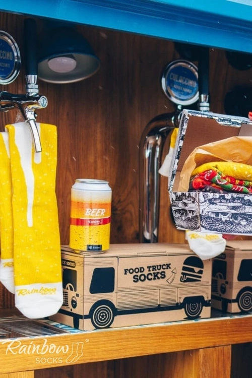 Zestaw Skarpetki Food Truck Z Pepsi x Rainbow Socks 3 Pary