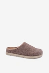Obuwie Domowe Kapcie Damskie Inblu BS000009 Beżowe