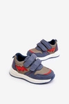 Buty Sportowe Dziecięce Na Rzep Niebieskie Hemmani