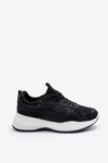 Damskie Buty Sportowe Sneakersy Na Platformie Czarno-Białe Lomare