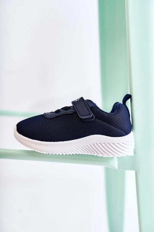 Dziecięce Buty Sportowe Na Rzep Niebieskie Lexy