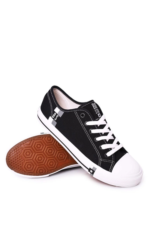 Męskie Trampki Big Star HH174323 Czarne