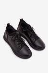 Skórzane Półbuty Męskie Lee Cooper LCJ-26-33-3964 Czarne
