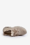 Sneakersy Męskie HI-POLY SYSTEM Big Star NN174469 Beżowe