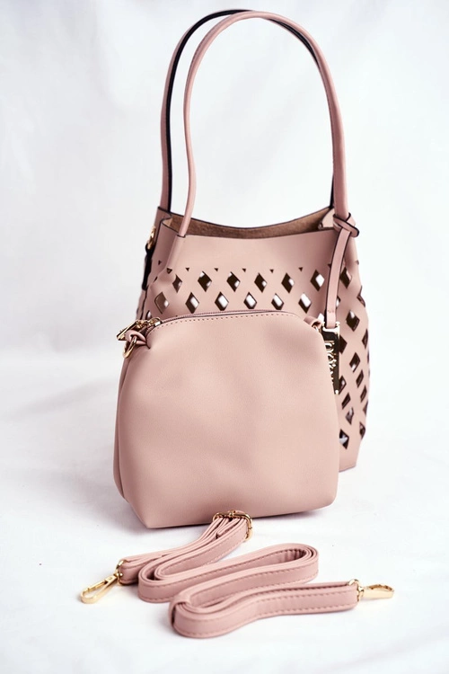 Torebka Damska NOBO Klasyczna Shopper Różowa NBAG-I3690-C004