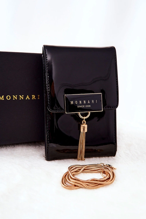 Torebka Damska Monnari Lakierowana BAG5130-M20 Czarna
