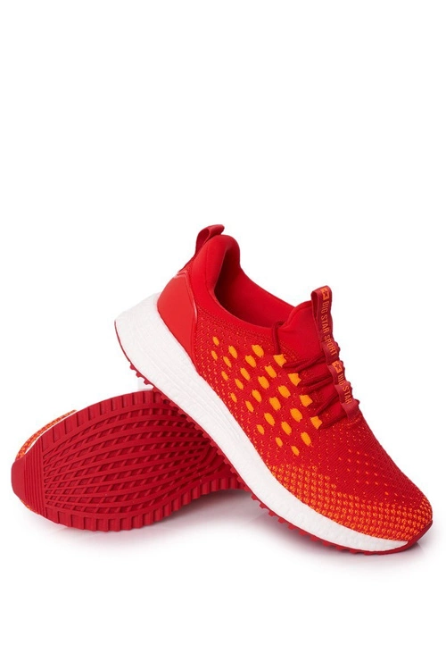 Męskie Sportowe Buty Memory Foam Big Star FF174240 Czerwone