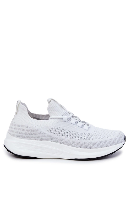 Męskie Sportowe Buty Big Star JJ174166 Białe