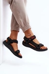 Sandały Damskie Na Rzep Lee Cooper LCW-26-34-4423L Czarne