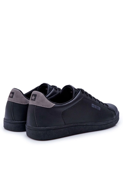Trampki Męskie Big Star Sportowe Czarne DD174391