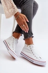 Trampki Damskie Białe Socerio