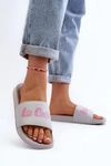 Damskie Klasyczne Klapki Lee Cooper LCW-24-42-2486L Szare