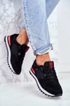 Damskie Sportowe Obuwie Sneakersy Big Star Czarne GG274524