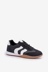 Klasyczne Sneakersy Damskie Z Eko Skóry Czarne Maretina