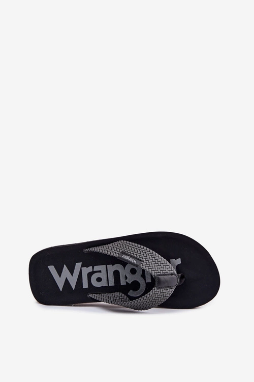 Klapki Japonki Męskie WRANGLER ZANE FLIPFLOP MEN LOW 20251044.20251044.10E Szare