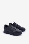 Ocieplane Męskie Sneakersy Big Star OO174584 HI-POLY SYSTEM Czarne