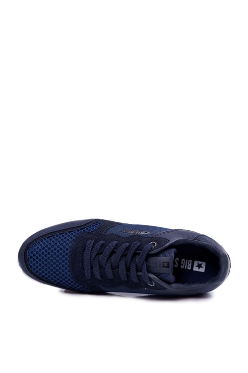 Sportowe Męskie Buty Big Star Granatowe DD174108