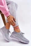Wsuwane Damskie Buty Sportowe Szare Ellison
