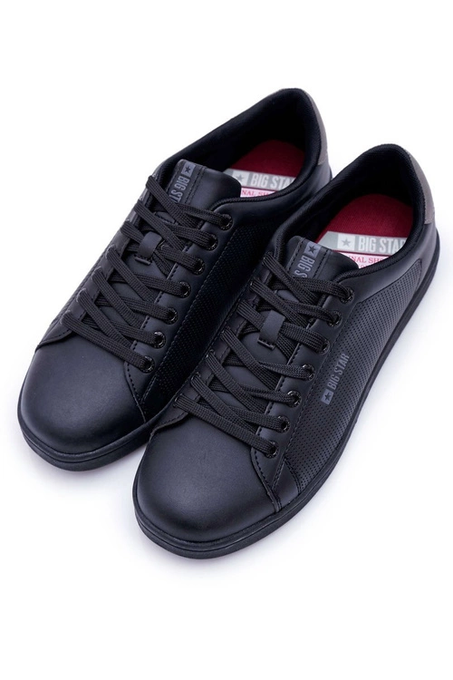 Trampki Męskie Big Star Sportowe Czarne DD174391