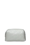 Klasyczna Kosmetyczka NOBO L0150-C022 Srebrna