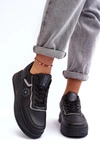 Damskie Buty Sportowe Sneakersy Big Star MM274232 Czarne