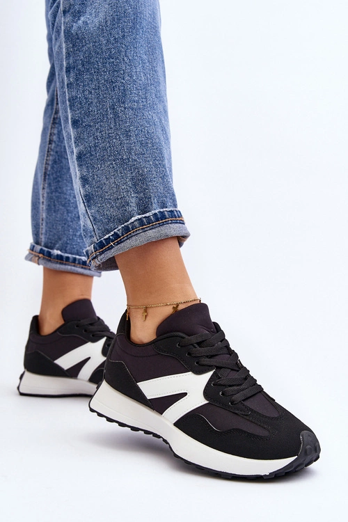 Buty Sportowe Damskie Czarne Chloette
