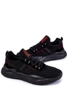 Męskie Buty Sportowe Memory Foam Big Star KK174255 Czarne