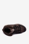 Buty Trekkingowe Męskie Big Star UU174183 HI-Poly System Ciemnobrązowe
