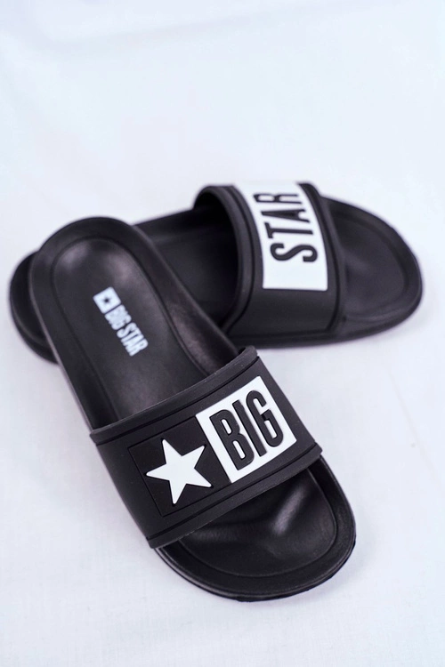 Klapki Dziecięce Big Star Czarne DD374150