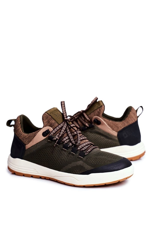 Sportowe Obuwie Męskie Big Star Khaki FF174278