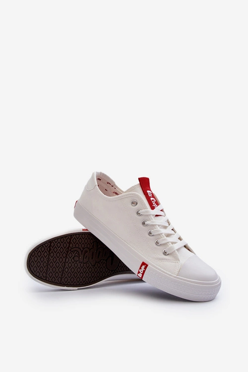 Trampki Męskie Lee Cooper LCW-23-31-2240 Białe
