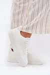 Sneakersy Damskie Big Star RR274A241 HI-POLY SYSTEM Białe