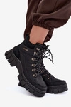 Ocieplane Trapery Damskie Lee Cooper LCJ-26-31-4580 Czarne