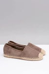 Lu Boo Zamszowe Lniane Espadryle Slip On Ramen