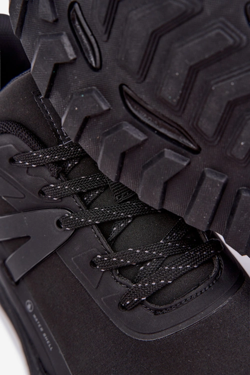 Wodoodporne Buty Męskie Outdoor Czarne Elroy