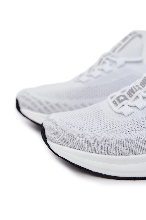 Męskie Sportowe Buty Big Star JJ174166 Białe