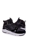 Wysokie Sportowe Męskie Buty Big Star II174223 Czarne