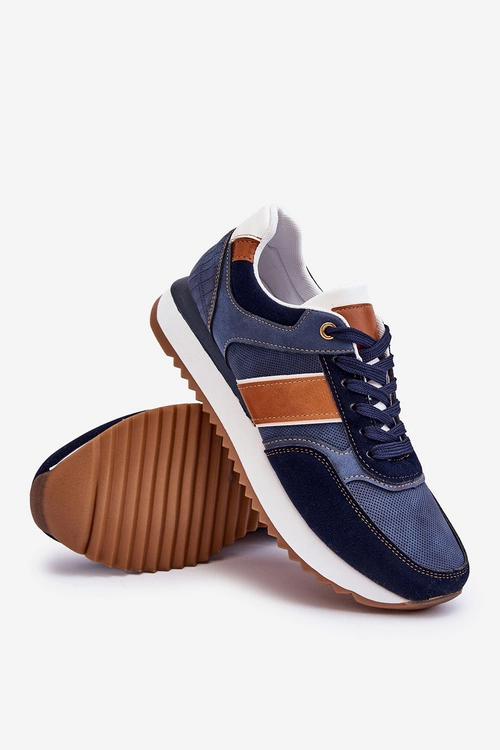 Męskie Buty Sportowe Granatowe Scotty