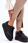 Damskie Modne Sportowe Buty Czarne Genesis