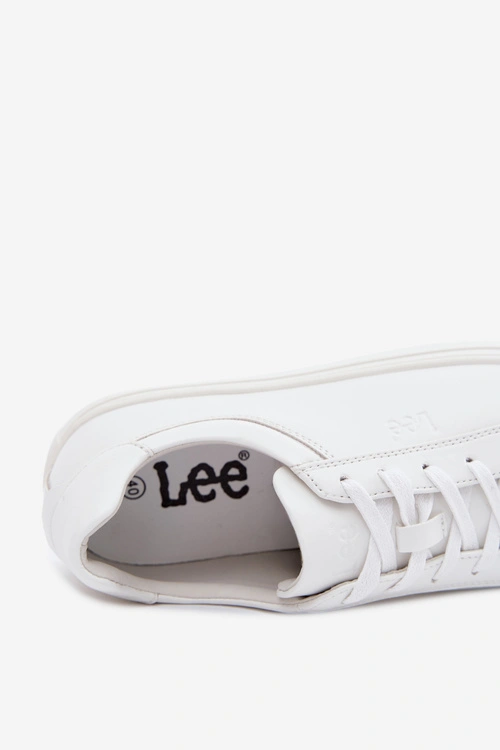 Sneakersy Męskie LEE JOE MEN LOW 50261025.03 Białe