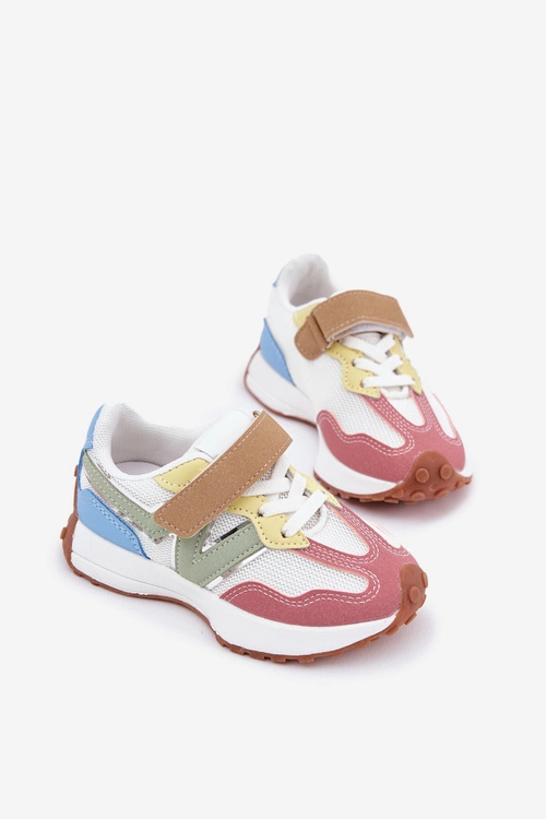 Sneakersy Dziecięce Na Rzep Multikolor Tezzu