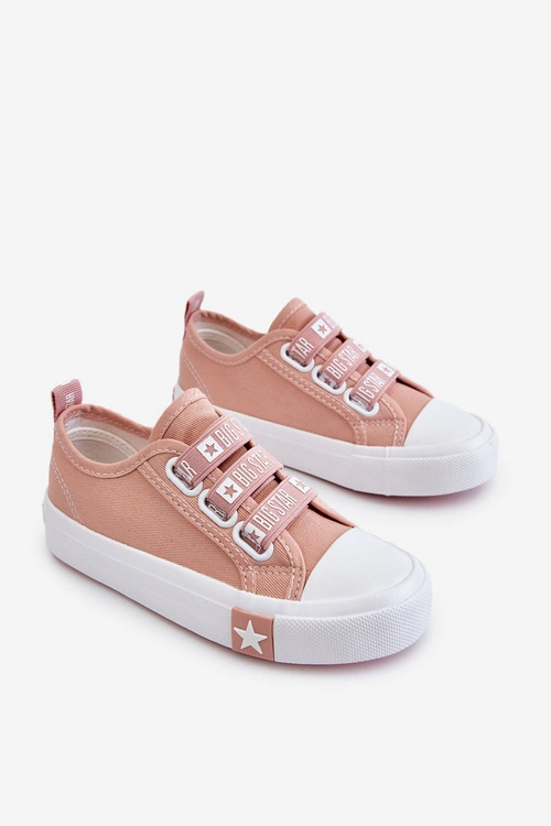 Dziecięce Trampki Wsuwane Big Star LL374008 Różowe