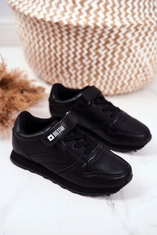 Dziecięce Sportowe Buty Sneakersy Big Star GG374059 Czarne