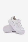 Sneakersy Dziecięce Na Rzep Big Star SS374042 Białe