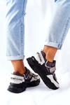 Damskie Sportowe Buty Sneakersy Czarne Katerini
